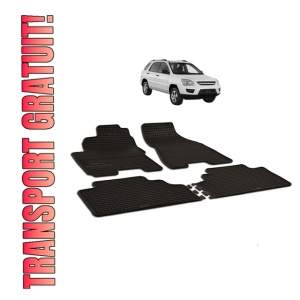Set covorase presuri KIA SPORTAGE din 2005-2010, auto, din cauciuc thermoplastic - Img 8