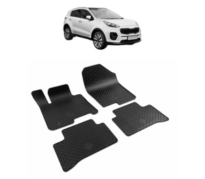 Set covorase presuri KIA SPORTAGE din 2021, auto, din cauciuc thermoplastic - Img 2