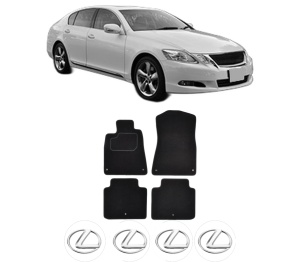 Set Covorase Presuri LEXUS GS (_S19_) din 2005-2011, Auto, Material Textil Mocheta, LEXUS - Img 2