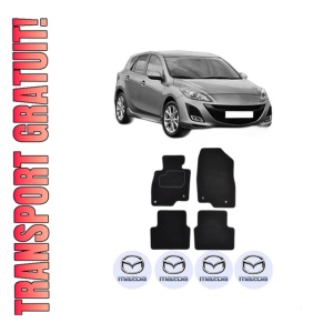 Set Covorase Presuri MAZDA 3 (BL) din 2008-2014, Auto, Material Textil Mocheta, MAZDA