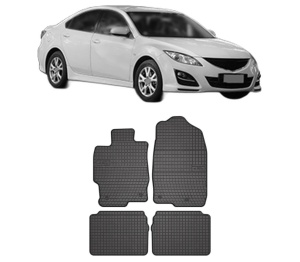 Set covorase presuri MAZDA 6 Hatchback (GH) din 2007-2013, auto, din cauciuc thermoplastic, MAZDA - Img 2