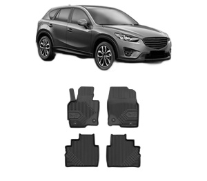 Set covorase presuri MAZDA CX-5 Van (KE_) din 2015-2017, auto, din cauciuc thermoplastic, MAZDA - Img 2