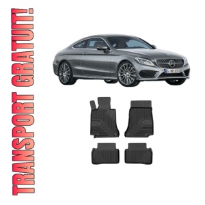 Set covorase presuri MERCEDES-BENZ C-CLASS Coupe (C205) din 2015-2023, auto, din cauciuc thermoplastic, MERCEDES-BENZ