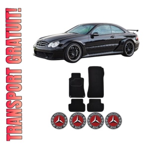 Set Covorase Presuri MERCEDES-BENZ CLK (C209) din 2002-2009, Auto, Material Textil Mocheta, MERCEDES-BENZ