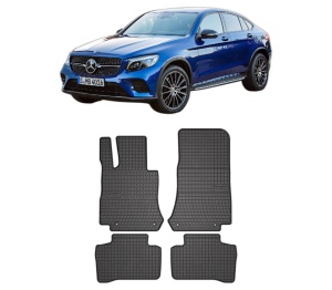 Set covorase presuri MERCEDES-BENZ GLC Coupe (C253) din 2016-2023, auto, din cauciuc thermoplastic, MERCEDES-BENZ - Img 2
