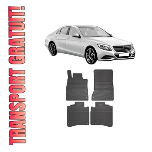 Set covorase presuri MERCEDES-BENZ S-CLASS (W222, V222, X222) din 2013-2020, auto, din cauciuc thermoplastic, MERCEDES-BENZ