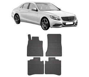 Set covorase presuri MERCEDES-BENZ S-CLASS (W222, V222, X222) din 2013-2020, auto, din cauciuc thermoplastic, MERCEDES-BENZ - Img 2