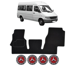 Set Covorase Presuri MERCEDES-BENZ SPRINTER 4-t Bus (B904) din 1996-2006, Auto, Material Textil Mocheta, MERCEDES-BENZ - Img 2
