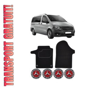 Set Covorase Presuri MERCEDES-BENZ VITO Tourer (W447) din 2014-2015, Auto, Material Textil Mocheta, MERCEDES-BENZ