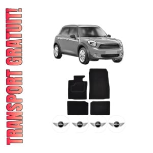 Set Covorase Presuri MINI MINI COUNTRYMAN (R60) din 2010-2016, Auto, Material Textil Mocheta, MINI