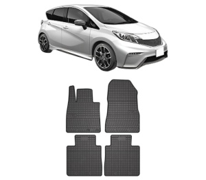 Set covorase presuri NISSAN NOTE (E12) din 2012-2016, auto, din cauciuc thermoplastic, NISSAN - Img 2