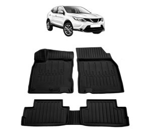 Set covorase presuri NISSAN QASHQAI J11 din 2014-2021, auto, din cauciuc thermoplastic - Img 7