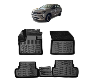 Set covorase presuri OPEL GRANDLAND X din 2017-2021, auto, din cauciuc thermoplastic - Img 2
