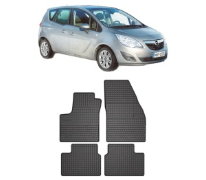Set covorase presuri OPEL MERIVA B MPV (S10) din 2010-2017, auto, din cauciuc thermoplastic, OPEL - Img 2