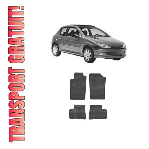 Set covorase presuri PEUGEOT 206 Hatchback (2A/C) din 1998-2012, auto, din cauciuc thermoplastic, PEUGEOT