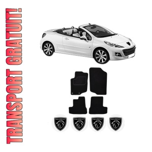 Set Covorase Presuri PEUGEOT 207 CC (WD_) din 2007-2015, Auto, Material Textil Mocheta, PEUGEOT