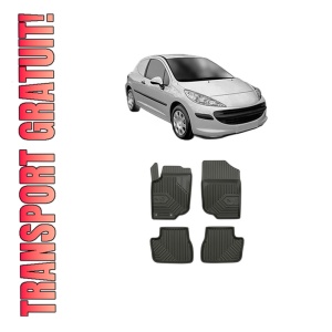 Set covorase presuri PEUGEOT 207 Hatchback Van (WA_, WC_) din 2007-2012, auto, din cauciuc thermoplastic, PEUGEOT
