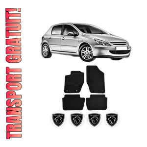 Set Covorase Presuri PEUGEOT 307 (3A/C) din 2000-2009, Auto, Material Textil Mocheta, PEUGEOT