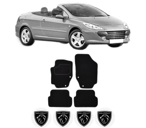 Set Covorase Presuri PEUGEOT 307 CC (3B) din 2003-2009, Auto, Material Textil Mocheta, PEUGEOT - Img 2