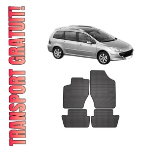 Set covorase presuri PEUGEOT 307 SW (3H) din 2002-2009, auto, din cauciuc thermoplastic, PEUGEOT