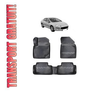 Set covorase presuri PEUGEOT 407 din 2003-2010, auto, din cauciuc thermoplastic