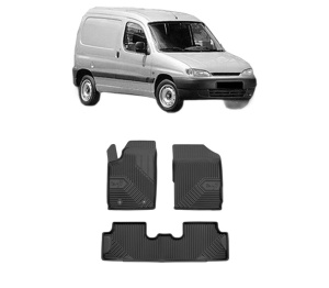 Set covorase presuri PEUGEOT PARTNER Box Body/MPV (5_, G_) din 1996-2015, auto, din cauciuc thermoplastic, PEUGEOT - Img 2