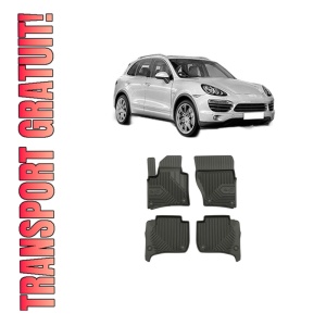 Set covorase presuri PORSCHE CAYENNE (92A) din 2010-2018, auto, din cauciuc thermoplastic, PORSCHE