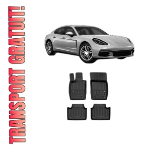 Set covorase presuri PORSCHE PANAMERA (971) din 2016-2023, auto, din cauciuc thermoplastic, PORSCHE