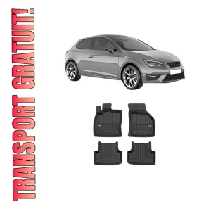 Set covorase presuri SEAT LEON SC (5F5) din 2013-2018, auto, din cauciuc thermoplastic, SEAT
