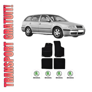 Set Covorase Presuri SKODA Octavia I Combi (1U5) din 1998-2010, Auto, Material Textil Mocheta, SKODA