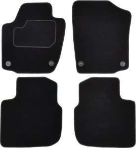Set Covorase Presuri SKODA RAPID Spaceback (NH1) din 2012-2019, Auto, Material Textil Mocheta, SKODA - Img 3