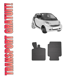 Set covorase presuri SMART FORTWO Cabrio (451) din 2007-2012, auto, din cauciuc thermoplastic, SMART