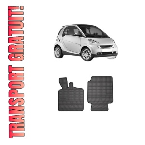 Set covorase presuri SMART FORTWO Coupe (451) din 2007-2010, auto, din cauciuc thermoplastic, SMART