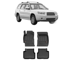 Set covorase presuri SUBARU FORESTER (SH_) din 2008-2013, auto, din cauciuc thermoplastic, SUBARU - Img 2