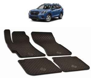 Set covorase presuri SUBARU FORESTER V din 2008-2024, auto, din cauciuc thermoplastic - Img 2