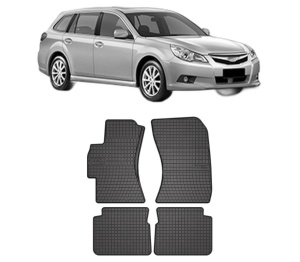 Set covorase presuri SUBARU LEGACY V Estate (BR) din 2009-2014, auto, din cauciuc thermoplastic, SUBARU - Img 2