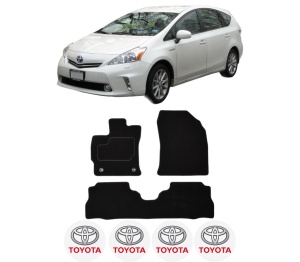 Set Covorase Presuri TOYOTA PRIUS PLUS (_W4_) din 2011, Auto, Material Textil Mocheta, TOYOTA - Img 2