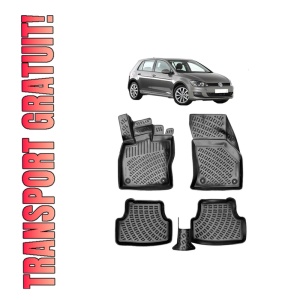 Set covorase presuri Volkswagen GOLF 7 din 2012-2019, auto, din cauciuc thermoplastic