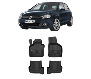 Set covorase presuri Volkswagen GOLF VI din 2004-2013, auto, din cauciuc thermoplastic, Volkswagen - Img 2