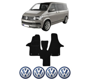 Set Covorase Presuri Volkswagen MULTIVAN T5 (7HM, 7HN, 7HF, 7EF, 7EM, 7EN) din 2003-2015, Auto, Material Textil Mocheta, Volkswagen - Img 2