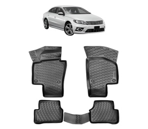 Set covorase presuri Volkswagen PASSAT CC din 2012-2017, auto, din cauciuc thermoplastic - Img 2