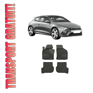 Set covorase presuri Volkswagen SCIROCCO III (137, 138) din 2008-2017, auto, din cauciuc thermoplastic, Volkswagen