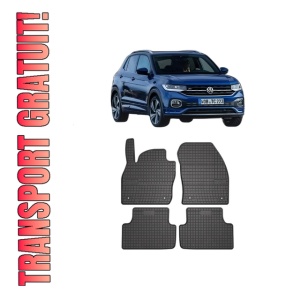 Set covorase presuri Volkswagen T-CROSS (C11, D31) din 2018-2020, auto, din cauciuc thermoplastic, Volkswagen