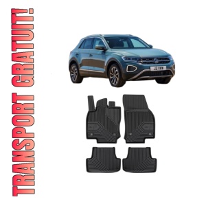 Set covorase presuri Volkswagen T-ROC (A11, D11) din 2017-2021, auto, din cauciuc thermoplastic, Volkswagen