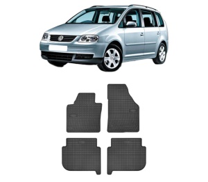 Set covorase presuri Volkswagen TOURAN (1T1, 1T2) din 2003-2010, auto, din cauciuc thermoplastic, Volkswagen - Img 2