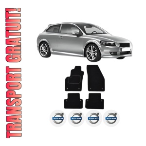 Set Covorase Presuri VOLVO C30 (533) din 2006-2012, Auto, Material Textil Mocheta, VOLVO