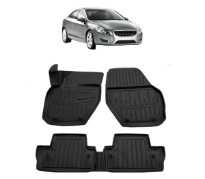 Set covorase presuri VOLVO S60 II din 2010-2018, auto, din cauciuc thermoplastic - Img 2