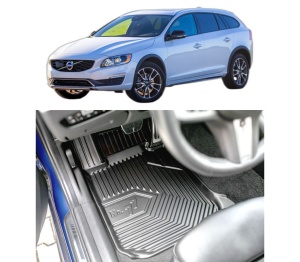 Set covorase presuri VOLVO V60 I Cross Country (157) din 2015-2018, auto, din cauciuc thermoplastic, VOLVO - Img 2