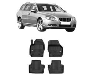 Set covorase presuri VOLVO V70 III (135) din 2007-2016, auto, din cauciuc thermoplastic, VOLVO - Img 2