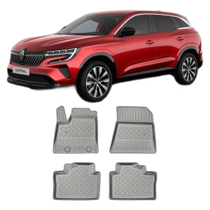 Set covorase RENAULT AUSTRAL E-TECH, din 2023 - Prezent, covorase tavita, caroserie SUV NU CORESPUNDE PENTRU MHEV, compatibile cu autoturismul RENAULT AUSTRAL E-TECH, ARISTAR - Img 2